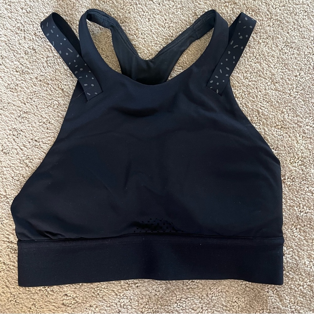 Women's Lululemon soulcycle black Sports Bra Sz 4